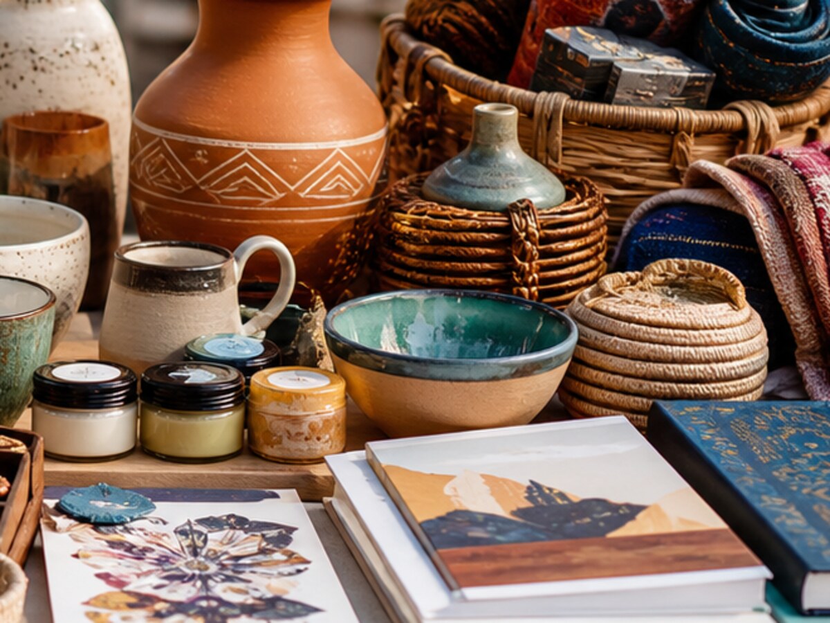 Souk Discovery Gift Bundle styled on a warm Souk market table